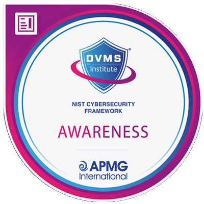 NIST cybersecurity awareness badge